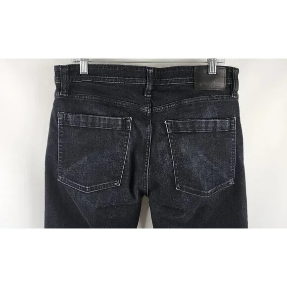 SOLD OUT Revtown Jeans Mens 34x32 Black Decade Sharp Straight Leg Denim - Picture 10 of 11